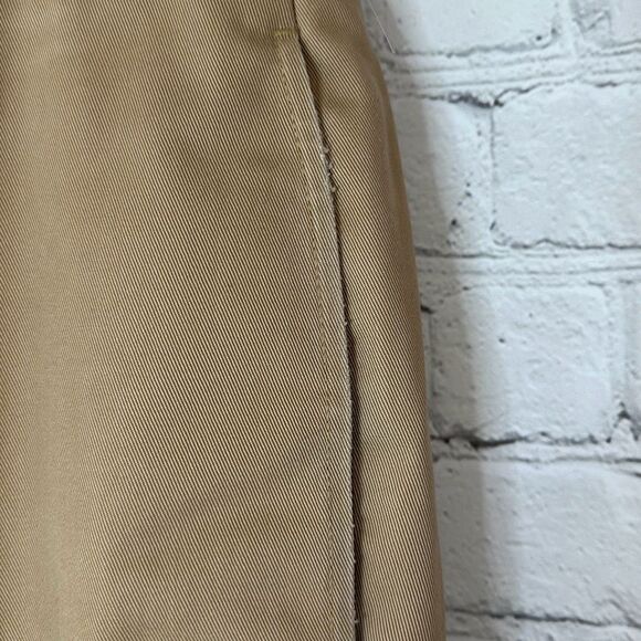 Brooks Brothers Advantage Chino Clark Brown Tan Pants size 35x30 Cotton LOOK - Picture 3 of 10